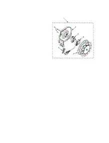 Cord Reel parts for Kenmore Canister Vacuum 116.25915504 (11625915504, 116 25915504) from AppliancePartsPros.com