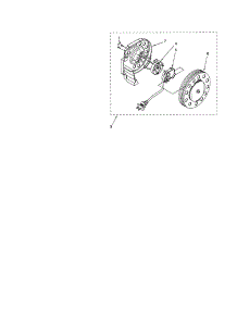 Cord Reel parts for Kenmore Canister Vacuum 116.26212600 (11626212600, 116 26212600) from AppliancePartsPros.com