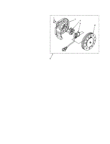 Cord Reel parts for Kenmore Canister Vacuum 116.26212605 (11626212605, 116 26212605) from AppliancePartsPros.com