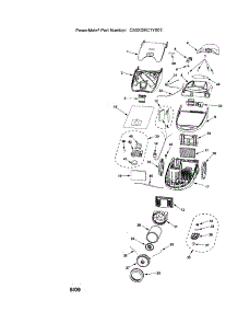 Canister parts for Kenmore Canister Vacuum 116.27814701 (11627814701, 116 27814701) from AppliancePartsPros.com