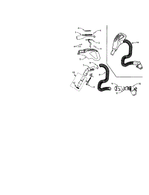 Hose parts for Kenmore Canister Vacuum 116.27914701 (11627914701, 116 27914701) from AppliancePartsPros.com