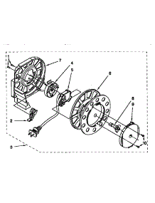 Power Cord Reel parts for Kenmore Canister Vacuum 116.28712790 (11628712790, 116 28712790) from AppliancePartsPros.com