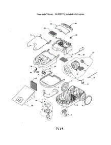 Vacuum parts for Kenmore Canister Vacuum 116.29319214 (11629319214, 116 29319214) from AppliancePartsPros.com
