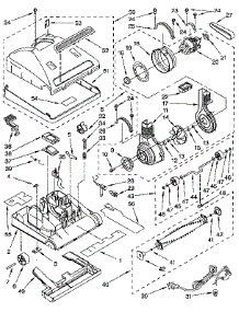 Nozzle And Motor parts for Kenmore Upright Vacuum 116.3237590 (1163237590, 116 3237590) from AppliancePartsPros.com