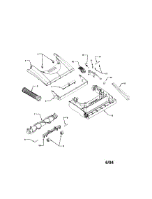 Nozzle parts for Kenmore Upright Vacuum 116.34723401 (11634723401, 116 34723401) from AppliancePartsPros.com