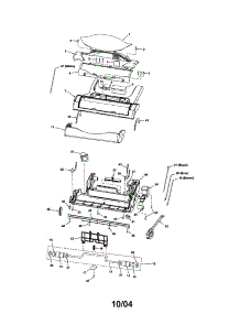 Nozzle parts for Kenmore Upright Vacuum 116.34923402 (11634923402, 116 34923402) from AppliancePartsPros.com