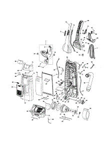 Dust Compartment And Motor parts for Kenmore Upright Vacuum 116.34923403 (11634923403, 116 34923403) from AppliancePartsPros.com