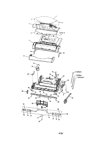 Nozzle parts for Kenmore Upright Vacuum 116.34925400 (11634925400, 116 34925400) from AppliancePartsPros.com