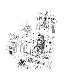 Dust Compartment And Motor parts for Kenmore Upright Vacuum 116.34925401 (11634925401, 116 34925401) from AppliancePartsPros.com