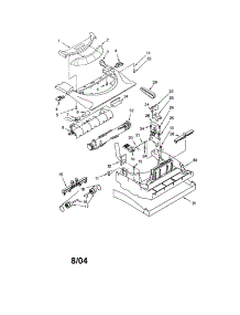 Nozzle parts for Kenmore Upright Vacuum 116.35623400 (11635623400, 116 35623400) from AppliancePartsPros.com