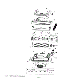 Nozzle parts for Kenmore Upright Vacuum 116.35922502 (11635922502, 116 35922502) from AppliancePartsPros.com