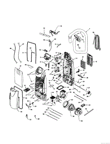 Dust Compartment / Motor parts for Kenmore Upright Vacuum 116.35923502 (11635923502, 116 35923502) from AppliancePartsPros.com