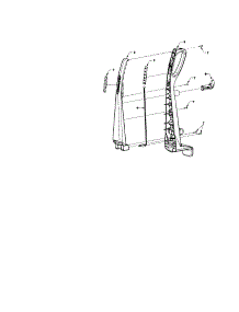 Handle parts for Kenmore Upright Vacuum 116.35923502 (11635923502, 116 35923502) from AppliancePartsPros.com