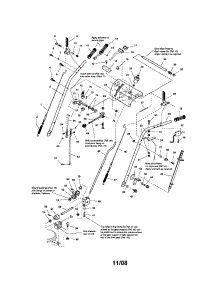 Handles / Controls parts for Snapper Gas Snowblower 1170E (1694591) from AppliancePartsPros.com