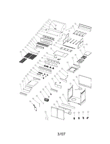 Gas Grill parts for Kenmore Gas Grill 119.162300 (119162300, 119 162300) from AppliancePartsPros.com