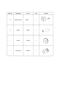 Grill Accessories parts for Kenmore Gas Grill 119.166750 (119166750, 119 166750) from AppliancePartsPros.com
