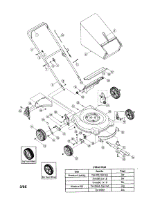 Rotary Mower parts for Mtd Gas Walk-Behind Mower 11A-414E765 from AppliancePartsPros.com