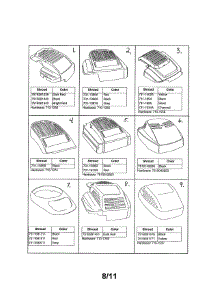 Shroud Chart parts for Yard Machines Gas Walk-Behind Mower 11A-439G729 from AppliancePartsPros.com
