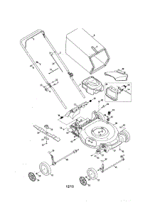 Lawn Mower parts for Mtd Gas Walk-Behind Mower 11A-A25F799 from AppliancePartsPros.com