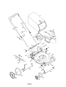 Lawn Mower parts for Mtd Gas Walk-Behind Mower 11A-B21E099 from AppliancePartsPros.com