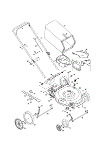 Lawn Mower parts for Mtd Gas Walk-Behind Mower 11A-B2BX799 from AppliancePartsPros.com