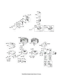 Muffler And Guard - Lo Tone parts for Briggs & Stratton Lawn & Garden Engine 120400 (0023-0242) from AppliancePartsPros.com