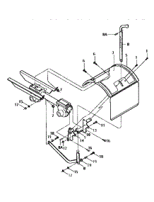 Tine Hood, Depth Regulator, And Drag Bar parts for Troy-Bilt Rear-Tine Tiller 12060 from AppliancePartsPros.com