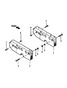 Frame Weight Kit parts for Troy-Bilt Rear-Tine Tiller 12060 from AppliancePartsPros.com