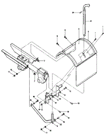 Tine Hood, Depth Regulator, And Drag Bar parts for Troy-Bilt Rear-Tine Tiller 12065 from AppliancePartsPros.com