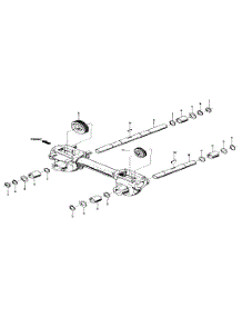 Wheel Shaft & Tiller Shaft Assemblies parts for Troy-Bilt Rear-Tine Tiller 12065 from AppliancePartsPros.com