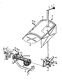 Depth Regulator And Tine Hood parts for Troy-Bilt Rear-Tine Tiller 12069 from AppliancePartsPros.com