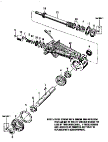 Tiller Attachment Transmission parts for Troy-Bilt Rear-Tine Tiller 12070 from AppliancePartsPros.com