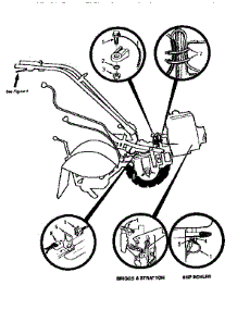 Forward Interlock System parts for Troy-Bilt Rear-Tine Tiller 12070 from AppliancePartsPros.com