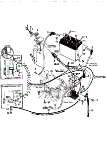 Electric Start System parts for Troy-Bilt Rear-Tine Tiller 12070 from AppliancePartsPros.com