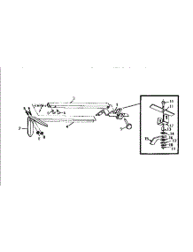Row Marker Attachment parts for Troy-Bilt Rear-Tine Tiller 12070 from AppliancePartsPros.com