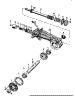 Tiller Attachment Transmission