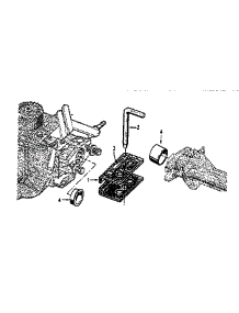 Tow Hitch Attachment parts for Troy-Bilt Rear-Tine Tiller 12071 from AppliancePartsPros.com