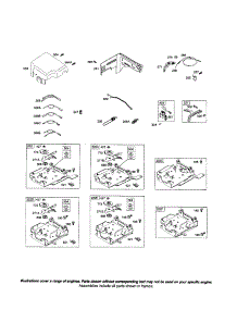 Control Bracket parts for Briggs & Stratton Lawn & Garden Engine 121000 (0101-0739) from AppliancePartsPros.com