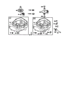 Sump parts for Briggs & Stratton Lawn & Garden Engine 121602-0190 from AppliancePartsPros.com