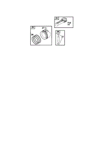 Piston / Ring Set parts for Briggs & Stratton Lawn & Garden Engine 121700 TO 121799 (4006-4009) from AppliancePartsPros.com