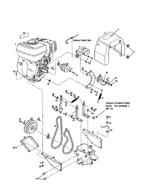 Engine / Idler Pulley parts for Troy-Bilt Rear-Tine Tiller 12183 from AppliancePartsPros.com