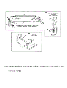 Main Support / Bumper parts for Troy-Bilt Rear-Tine Tiller 12183 from AppliancePartsPros.com