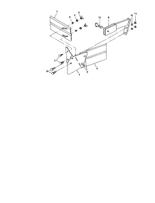 Hiller / Furrower Attachment parts for Troy-Bilt Rear-Tine Tiller 12183 from AppliancePartsPros.com