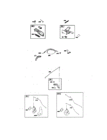 Brake / Bracket Control parts for Briggs & Stratton Lawn & Garden Engine 121Q02-0064-F1 from AppliancePartsPros.com