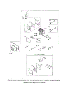 Valve Gasket / Head-Cylinder parts for Briggs & Stratton Lawn & Garden Engine 121S00 (0005-2415) from AppliancePartsPros.com