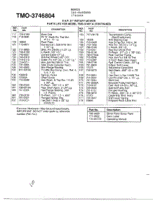 5Hp 21" Rotary Mower Page 3 parts for Mtd Gas Walk-Behind Mower 122-848E088 from AppliancePartsPros.com