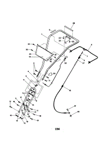 Handlebars / Clutch Cables parts for Troy-Bilt Rear-Tine Tiller 12208 from AppliancePartsPros.com