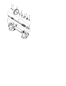 Driveshaft / Transmission Pulley parts for Troy-Bilt Rear-Tine Tiller 12209 from AppliancePartsPros.com