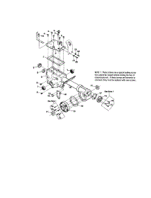 Transmission Case / Cover parts for Troy-Bilt Rear-Tine Tiller 12212 from AppliancePartsPros.com