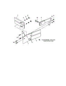 Hiller Wing / Furrower Blade parts for Troy-Bilt Rear-Tine Tiller 12212 from AppliancePartsPros.com